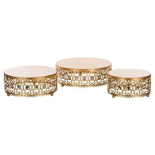 Gold Cake Stand Set of 3 T15412