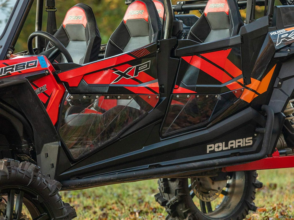 Clear Lower Door Inserts for Polaris RZR S4 1000 H240205