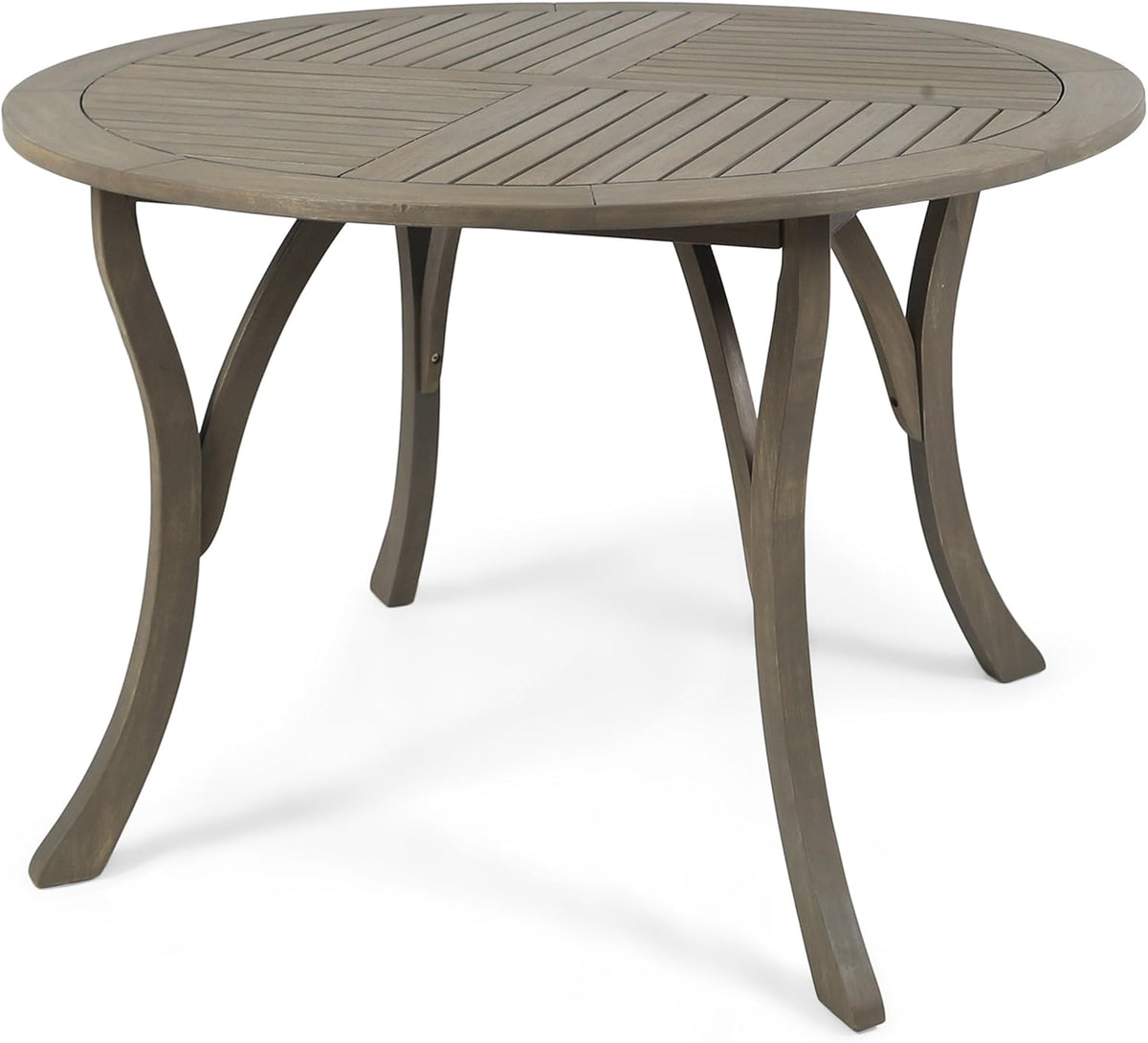 47 Round Acacia Wood Dining Table K199696