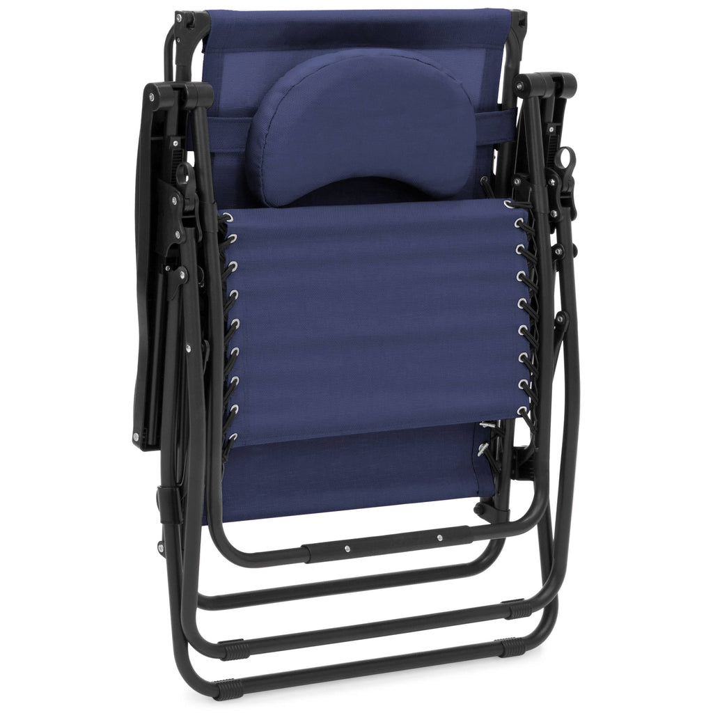 Oversized Zero Gravity Chair with Canopy Cup Holder I21725