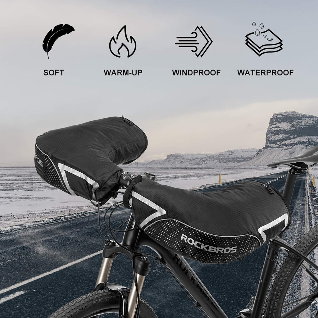Winter Cycling Handlebar Mittens V17057