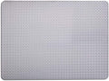 Silver Diamond Plate Under Grill Mat, 57 x 47 inches C601057