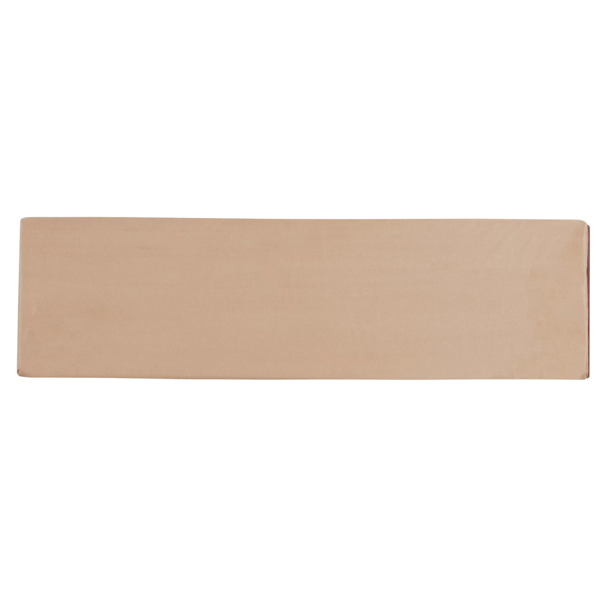 Beige Microfiber Corner Dining Nook Cushion Set P54991