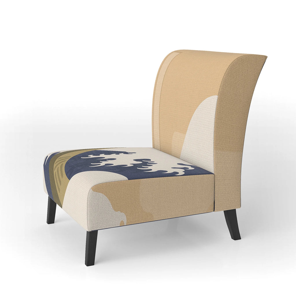 Upholstered Nautical & Coastal Accent Chair and Arm Chair M8660