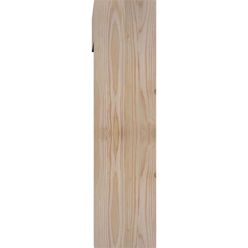 Thorton Block Smooth Bracket with Offset Brace, Douglas Fir N88211