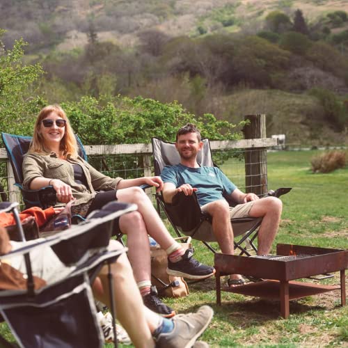Oversized Heated Rocking Camping Chair D111