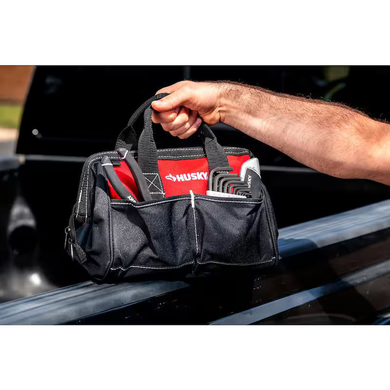 14 in. Rolling Tool Bag with 12 in. Tool Bag D703544