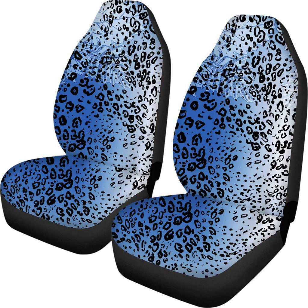 Leopard Print Car Seat Covers, Pack of 2 J166