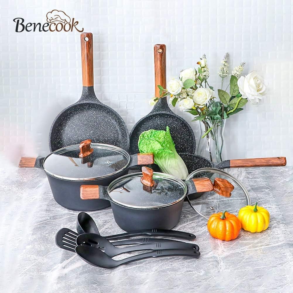 12 Piece Nonstick Die-cast Aluminum Cookware Set I777