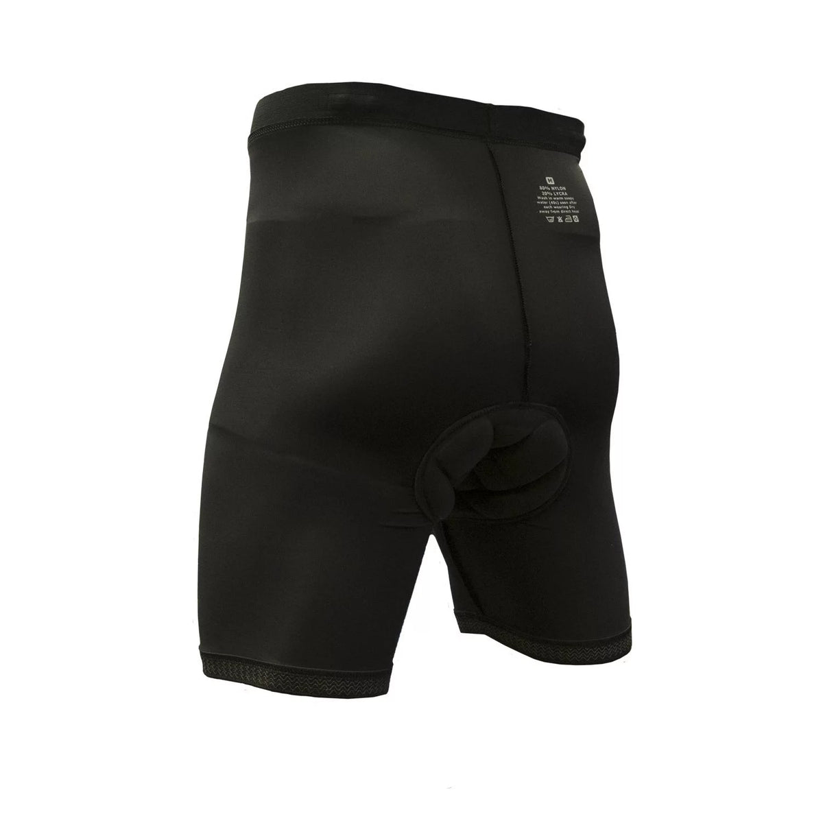 Men's Grey MTB Shorts with Padded Underliner Y727835
