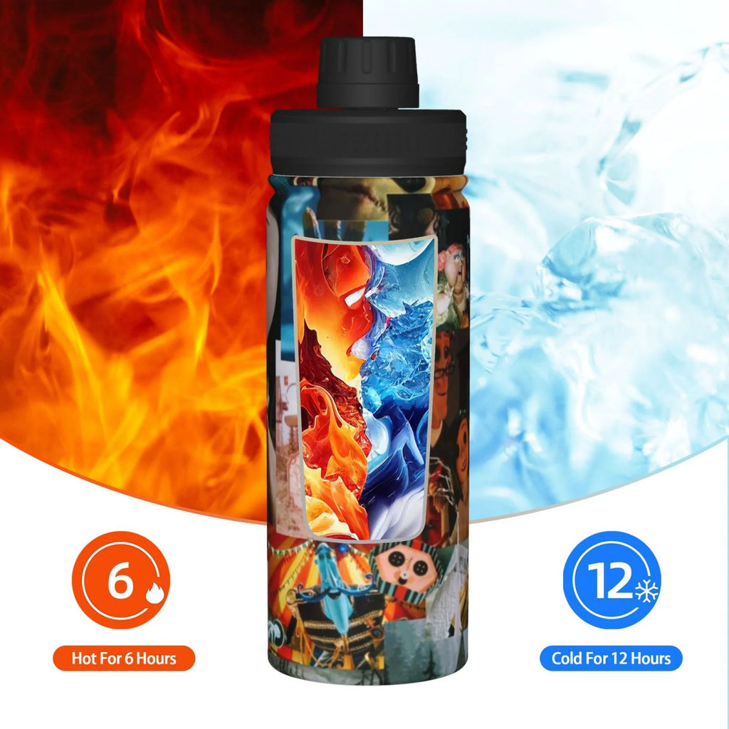 18OZ Stainless Steel Insulated Water Bottle T22959