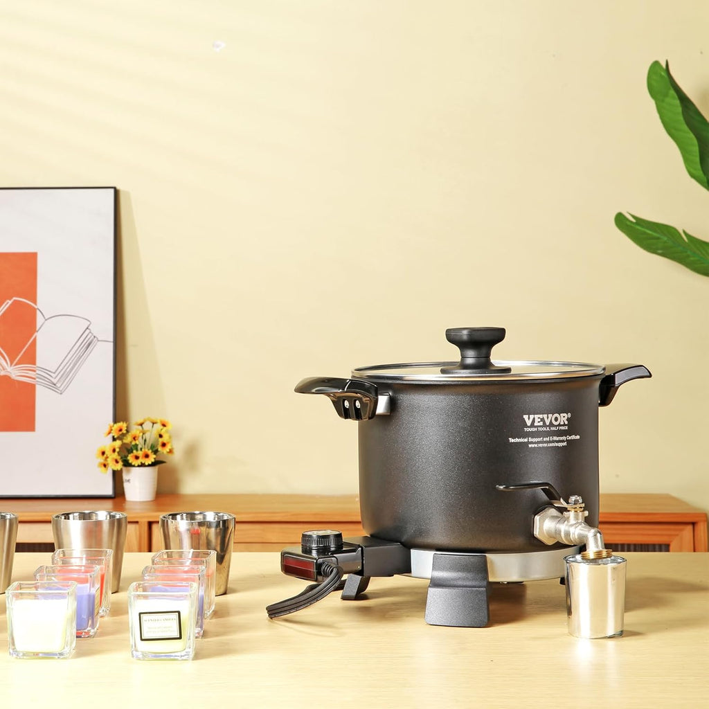 5 Liter Electric Wax Melting Pot with Temperature Control D951484