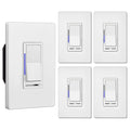 5 Pack White Digital Dimmer Switch U259