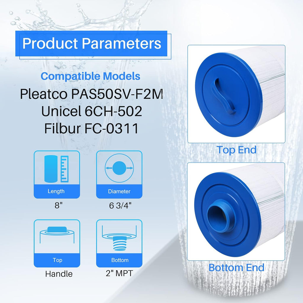 Spa Filter 2 Pack Z622123