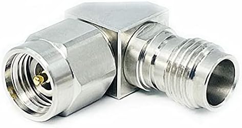 1.85 mm Female to 2.92 mm Male Right Angle Microwave Adapter X21785