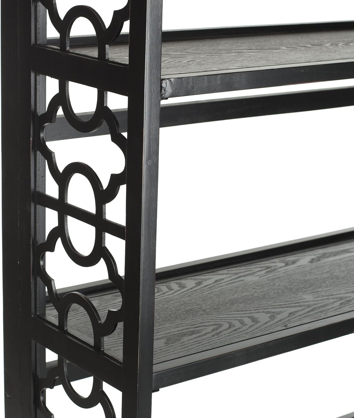 Black 5-Shelf Bookcase W590043