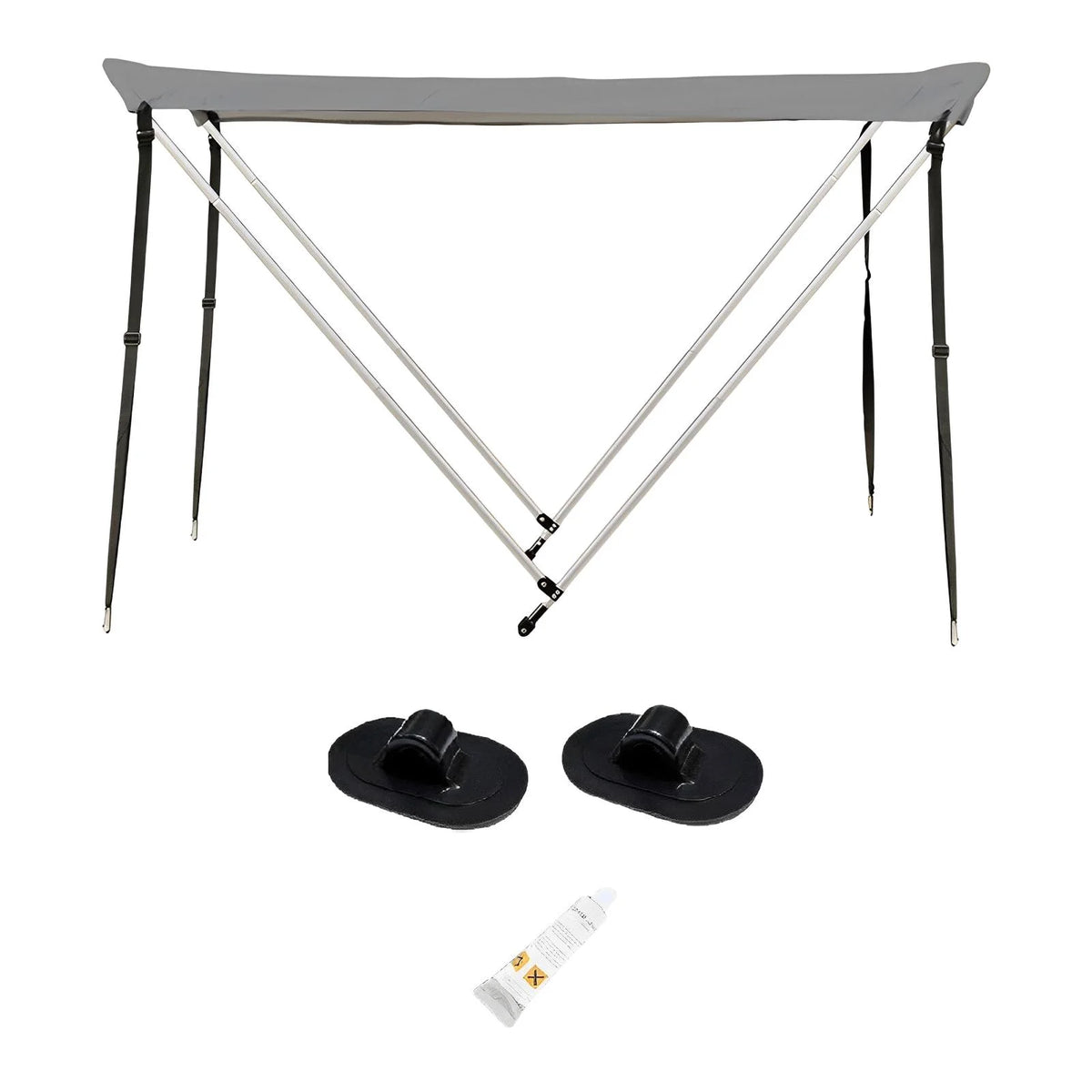 Boat Canopy Bimini Top Replacement Cover 3PCS I8535