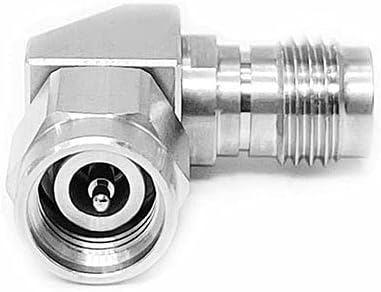 1.85 mm Female to 2.92 mm Male Right Angle Microwave Adapter X21785