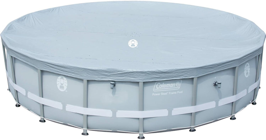 18' x 48" Power Steel Frame Above-Ground Swimming Pool Set O463794