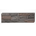 Brown Faux Stone Siding Panel T40787
