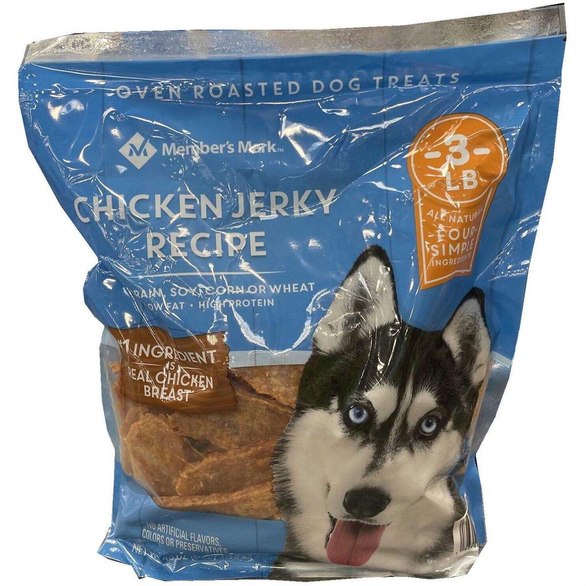 Chicken Jerky Recipe Dog Treats X3046
