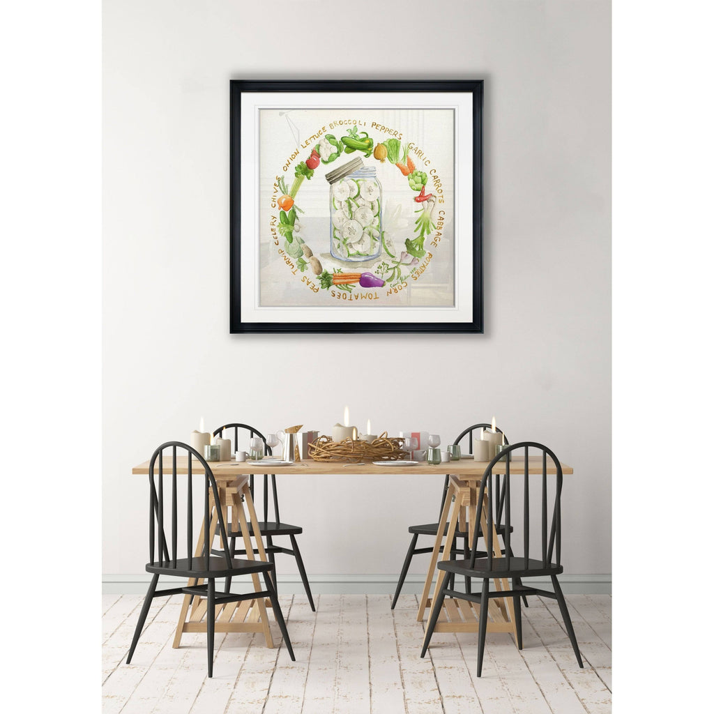 Framed Giclee Print 22X22 G4283