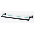 Bronze Glass Shelf with Towel Bar V5279
