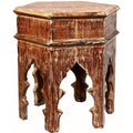Sandy Brown Moroccan Style Side Table B871