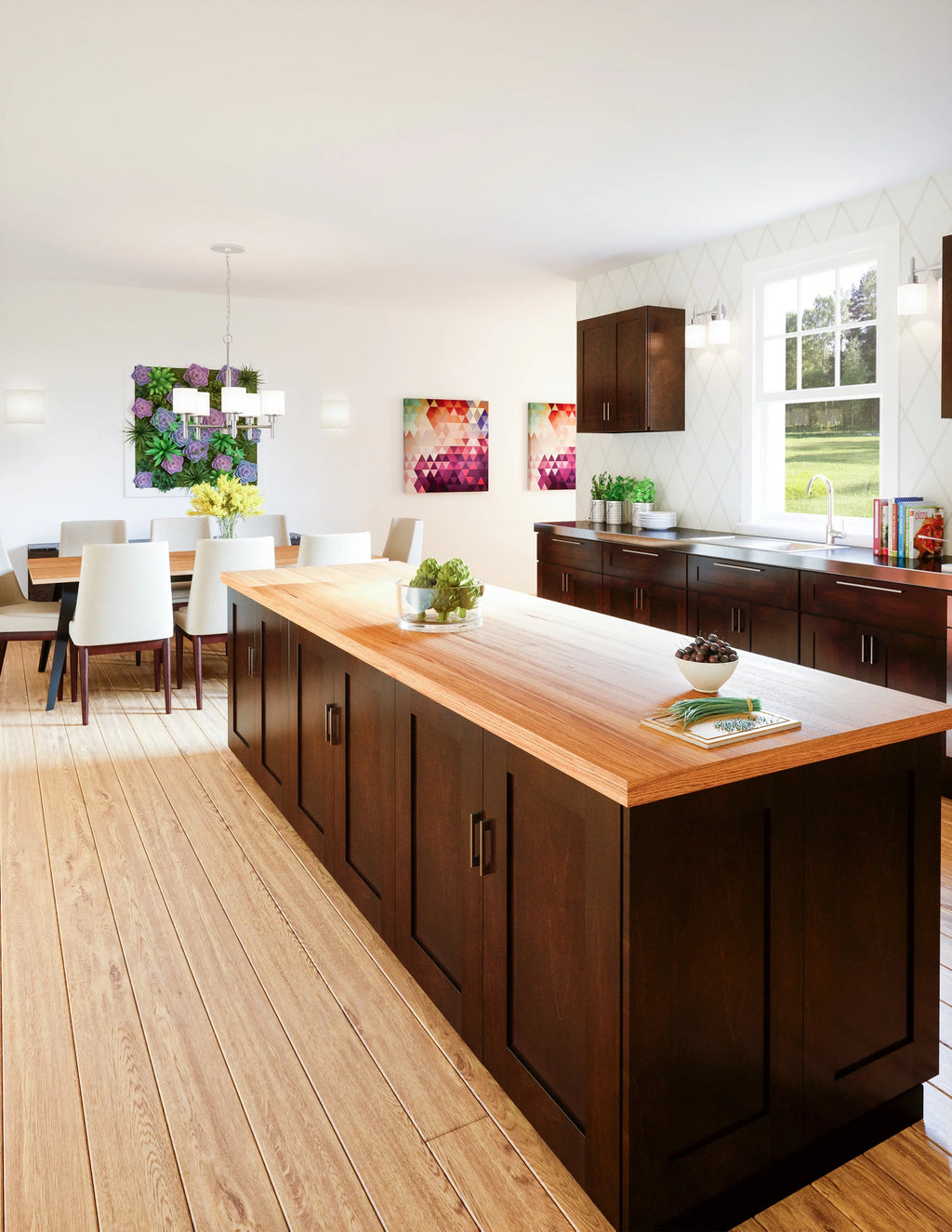 Espresso Kitchen Cabinet Toe Kick B310