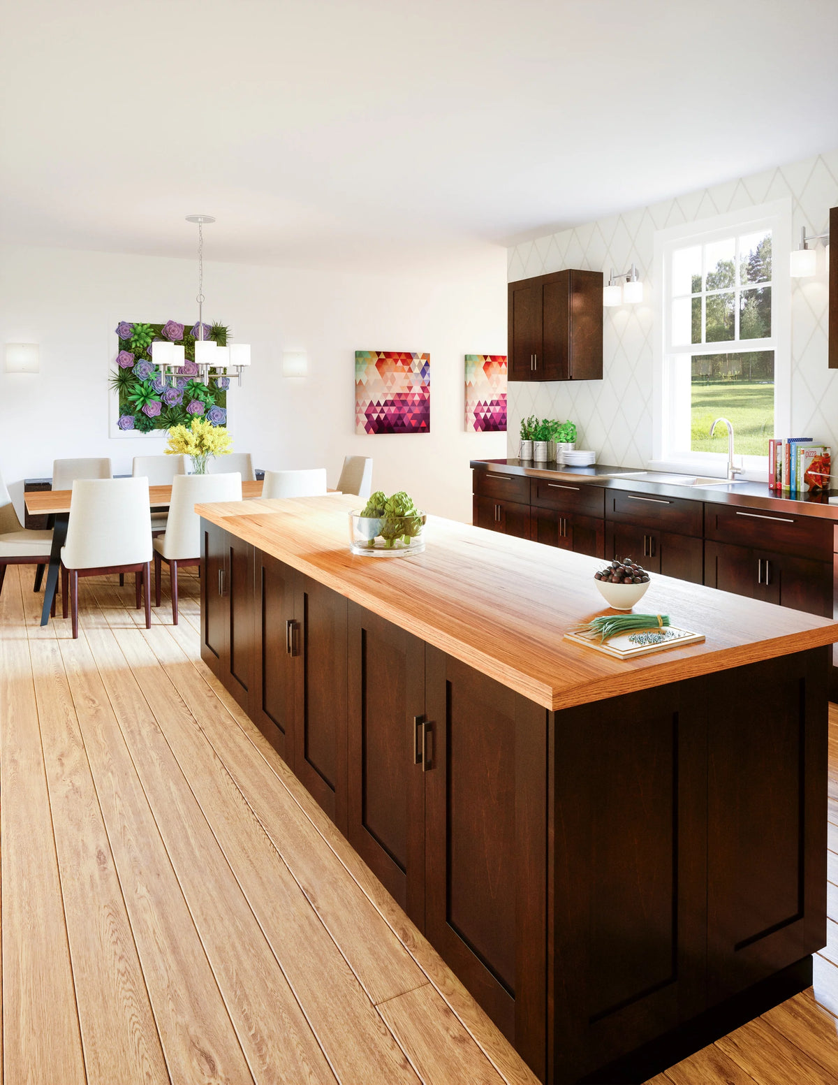 Espresso Kitchen Cabinet Toe Kick B310