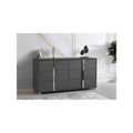 Matte Gray Dresser I726