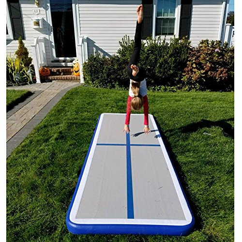 10ft/13ft/16ft/20ft Inflatable Gymnastics Tumbling Track Mat with Electric Air Pump D6830