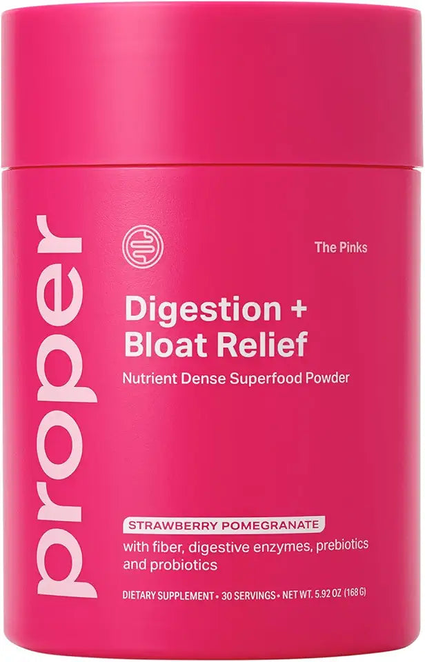 Digestion and Bloat Relief Drink Mix with Probiotics, Prebiotics, and Enzymes W519499