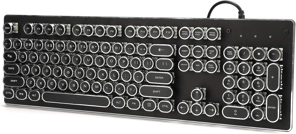 Wired Mechanical Gaming Keyboard with 104 Keys C999