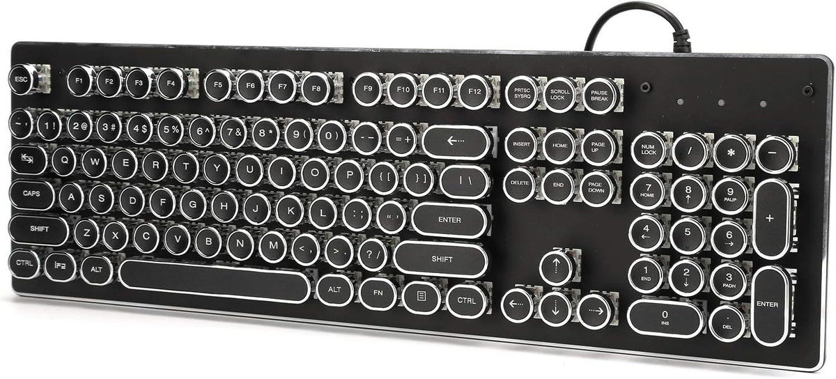Wired Mechanical Gaming Keyboard with 104 Keys C999