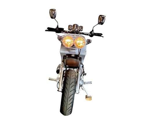 50cc Stretched Scooter Automatic Transmission Wide 205/30-12 Rear Tire Street Legal Moped W17448