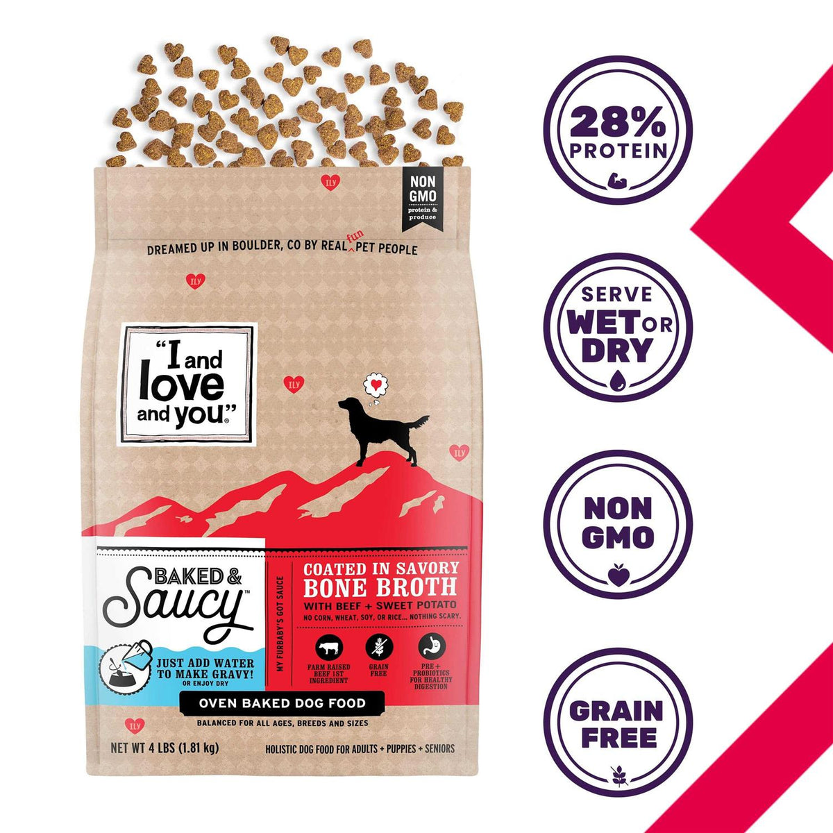 Baked Beef & Sweet Potatoes Dry Dog Food Z573635