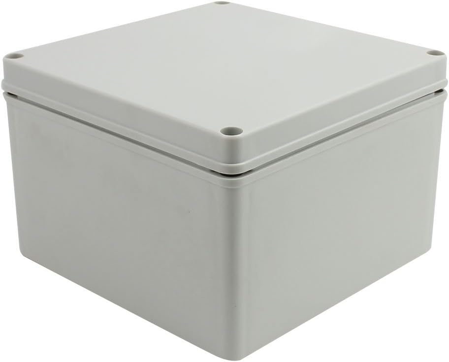 8x8x5.2 IP67 Dustproof Junction Box Gray Pack of 2 Q4030