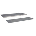 Aluminum Black Golf Cart Rear Flip Seat Kit K251