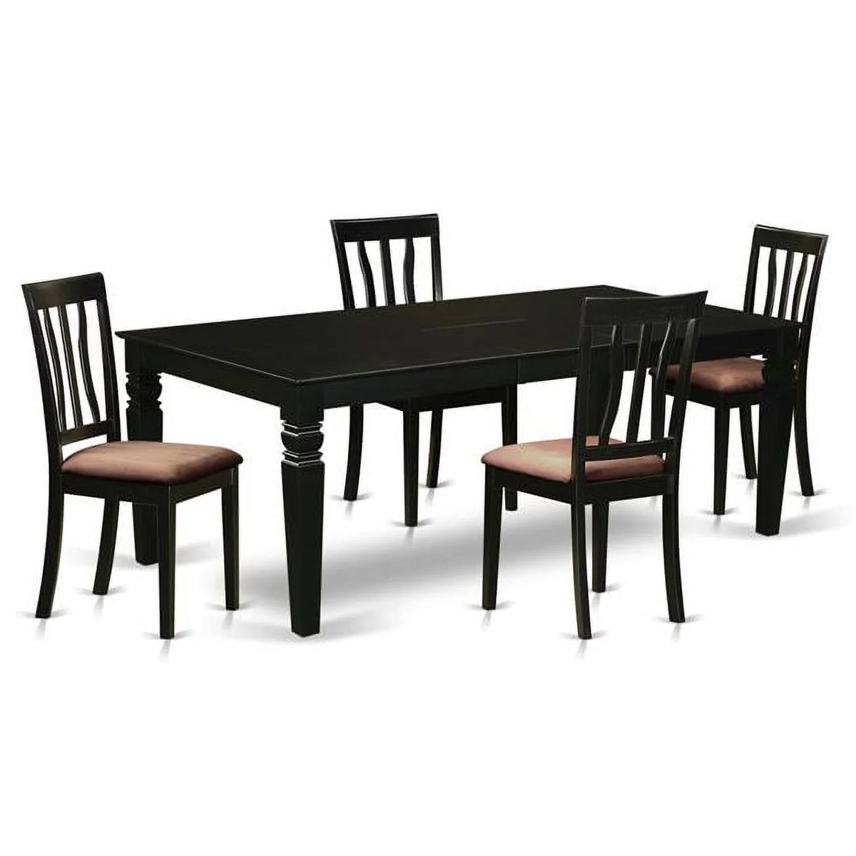 7 Piece Dining Room Set with Table and Six Chairs V52744