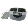 Commercial Ultrasonic Cleaner, 2.5L, White, Plastic Tray, 110V Y457