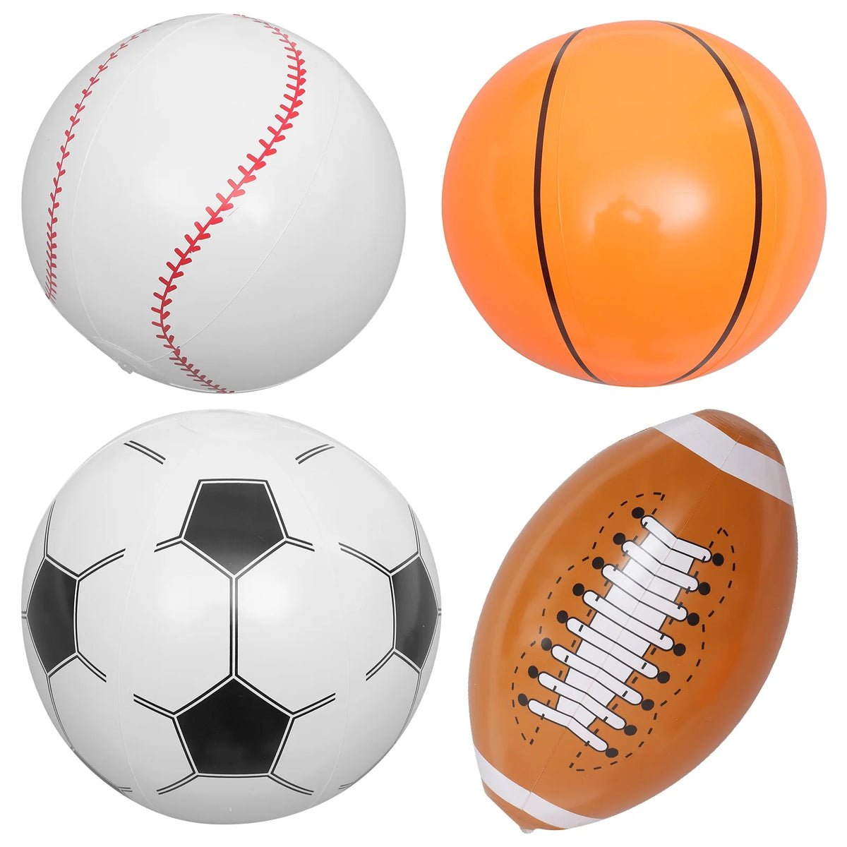 Inflatable Beach Ball 4pcs P445455