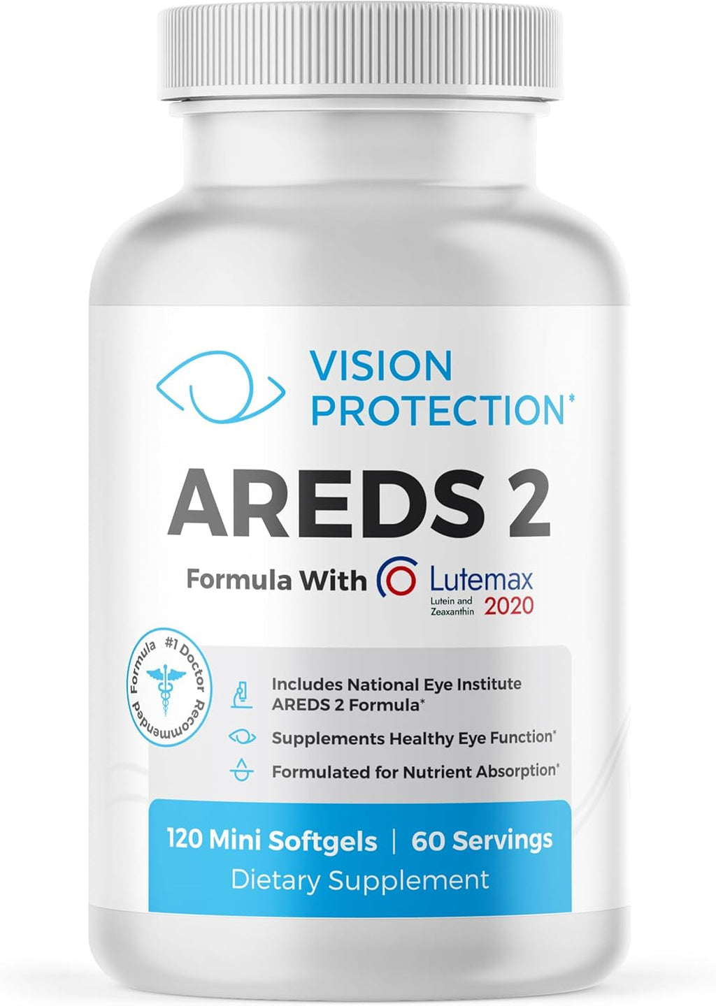 120 Mini Softgels Eye Vitamin & Mineral Supplement G686328