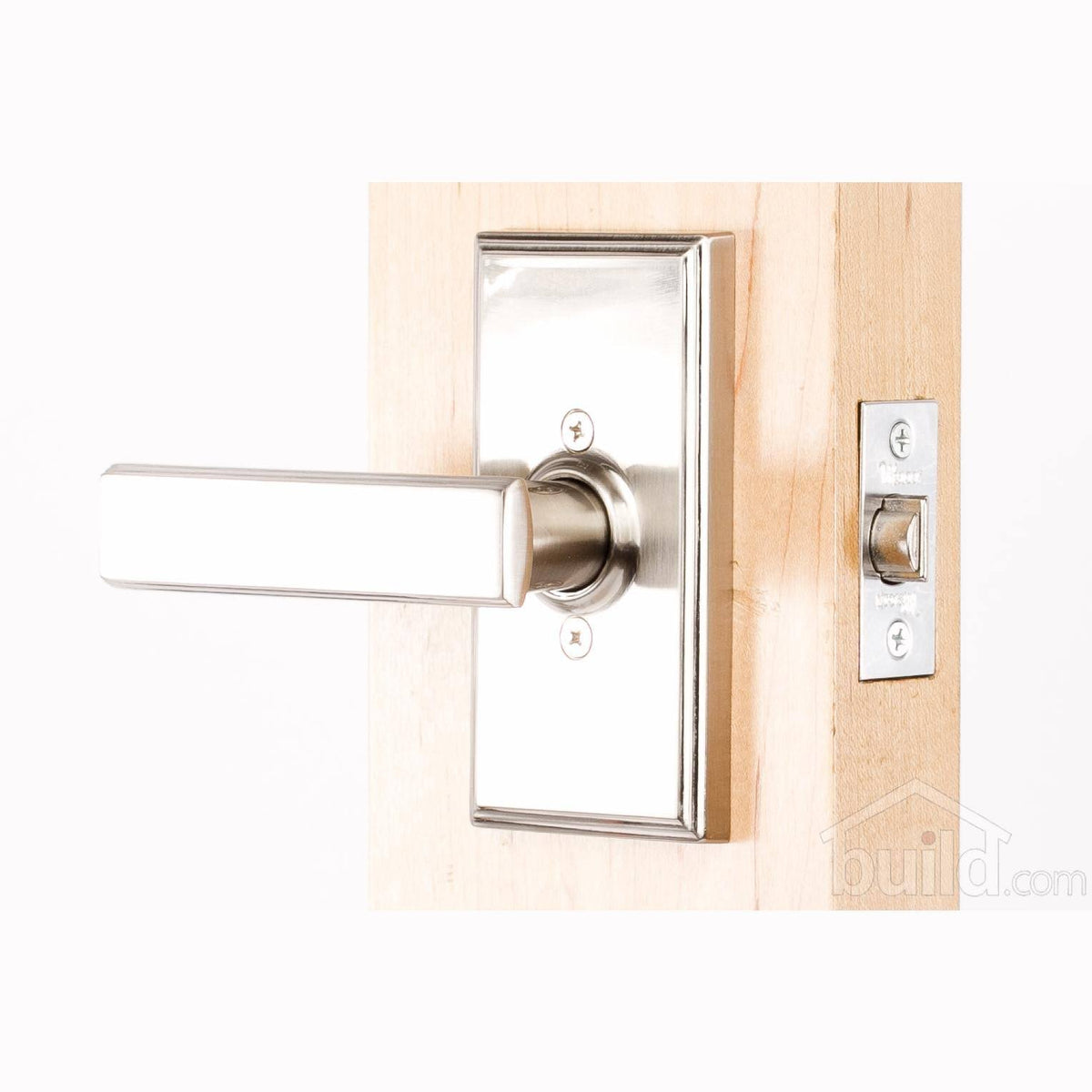 Satin Nickel Entry Door Lever K408