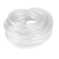 Clear Hard Durable Plastic Tubing, Inner Diameter 1 inch, Outer Diameter 1-1/8 inch, 25 ft E5806