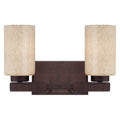Heritage Bronze 2 Light Bath Bar F224