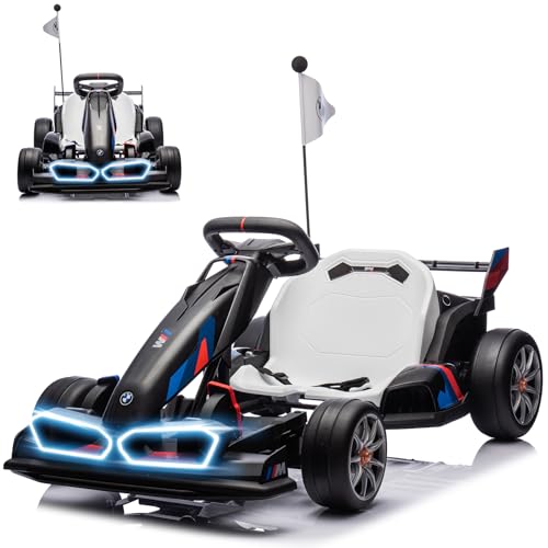 White 36V Electric Go Kart H4700