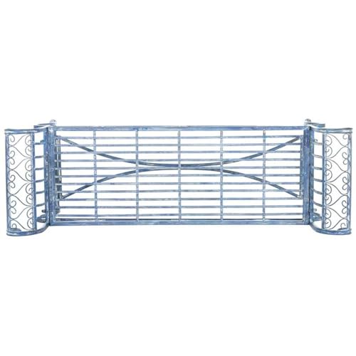 Antique White Outdoor Bench Z94927