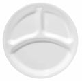 Winterfrost White Divided Dinner Plate P844