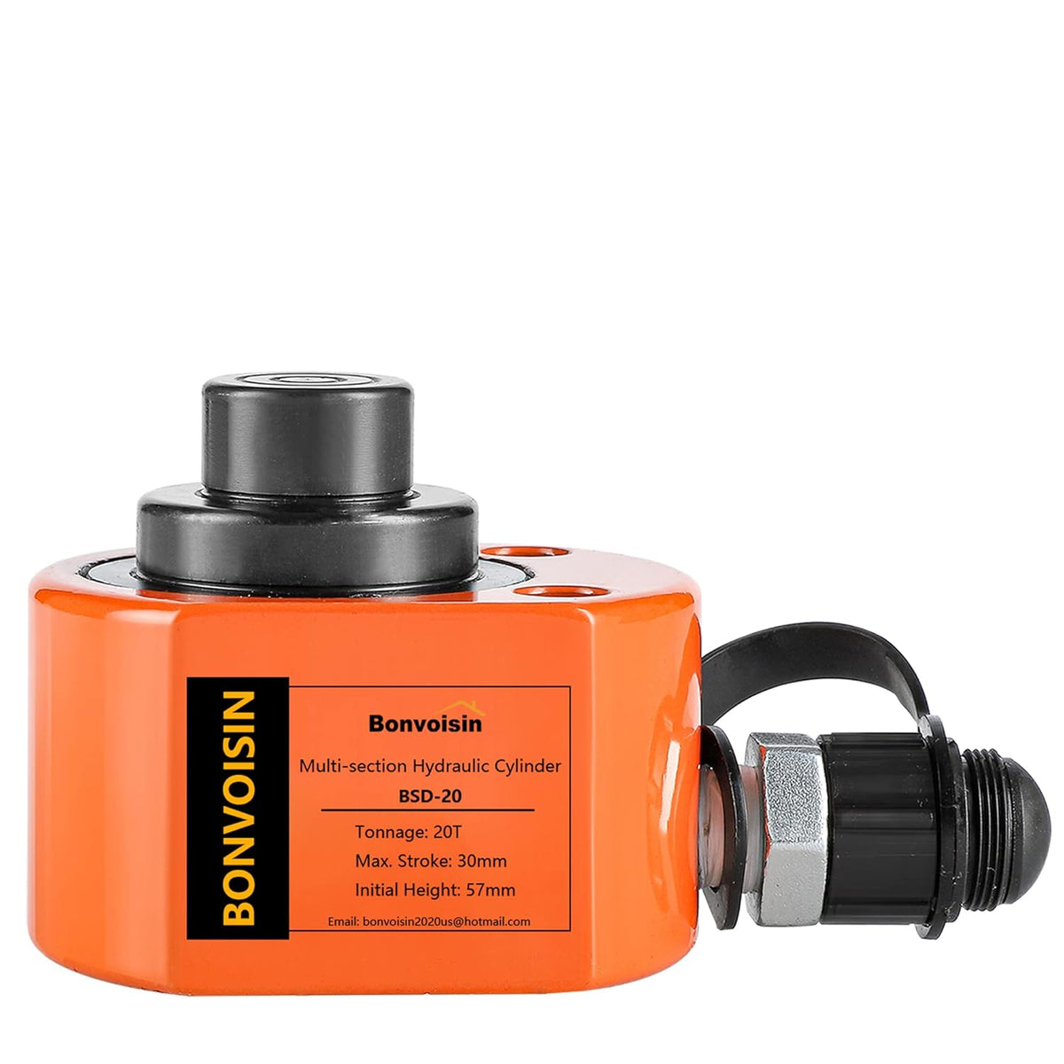 10T Hydraulic Cylinder Jack Porta Power Mini Hydraulic Ram Multi-Acting Low Profile Lifting Cylinders A21119